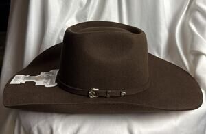 Twister 3X Brown Rowdy Wool Cowboy Hat Size 7 1/8 Western Twister by M&P NWT NEW